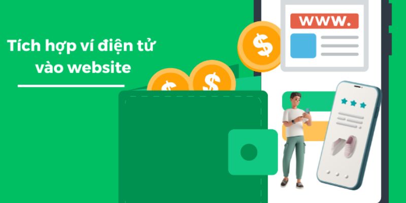 Website có tích hợp các ví điện tử